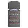 Veļas grozs SONGMICS RLH021WG01, 75 l, balts/pelēks, 42,5 × 33 × 57 cm