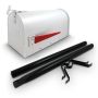 US-style mailbox, white