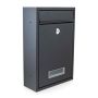 Classic mailbox, black