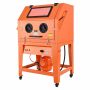 Smilšu strūklas skapis VEVOR SBC-1000P, 927 l, 121 l tvertne, 1278 × 1230 × 2040 mm