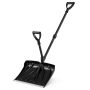 Snow shovel, 2 handles, 45 × 9 × 135 cm