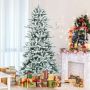 Snowy Artificial Christmas Tree, 210 cm, 1108 branches