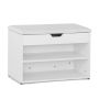 Hallway bench 60x30x44cm., white