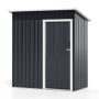 Garden shed, with sliding doors, 163 × 86 × 181 cm