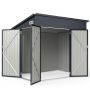 Garden gazebo, with triple access, 235 × 174 × 197 cm