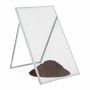 Dārza siets Relaxdays, Acu izmērs 15 × 25 mm, 60 × 85 × 80 cm