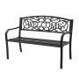 Garden bench, Bronze