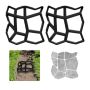 Dārza celiņu formas Relaxdays 10039560.0, 2 gab, 42 × 4 × 42 cm