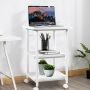 Printer stand, 3-tier, 49 × 40 × 67–77 cm