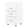 Тумба для салона красоты „ActiveShop“, 3 ящика, Белая