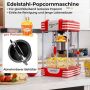 Popcorn maker, Up to 100 g per batch, 28.5 × 48 × 26 cm