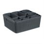 Atvilktņu organizators Relaxdays, 10 nodalījumi, 35 × 13 × 28,5 cm