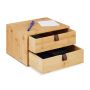 Atvilktņu organizators Relaxdays 10047979.0, 2 atvilktnes, 25 × 14,5 × 20 cm