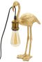 Galda lampa Flamingo, 1 gaismas avots, Zelta, 13 × 39,5 × 11,5 cm