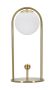 Galda lampa Glamy Arc, 1 gaismas avots, 21 × 47 × 21 cm