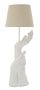 Galda lampa LIFE, 1 gaismas avots, Balta