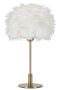 Galda lampa Mauro Ferretti Ball Feather, 1 E27 ligzda