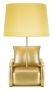 Midcentury galda lampa