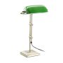 Galda lampa Relaxdays 10022856.0, Zaļa, 27 × 52 × 18 cm