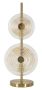 Galda lampa Venice, 2 gaismas avoti, 25 × 63 × 25 cm