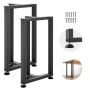 Galda kājas VEVOR HXZTTX28-17.7, 2 gab, 450 × 220 × 740 mm