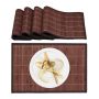 Сервировочные коврики Relaxdays, 4 шт, 45 × 30 см