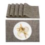Сервировочные коврики Relaxdays, 6 шт, 45 × 30 см