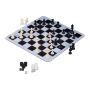 Galda spēļu komplekts Relaxdays 10050597_46, 3 spēles, 50,5 × 50,5 cm