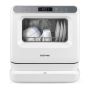 Tabletop dishwasher, 3 place settings, 6 programs, 45.4 × 43 × 49.1 cm