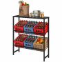Stand for boxes Homcom 103x33x113.5cm., black