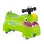Push-along toy car, 6 sounds, Green, 52 × 23 × 38 cm