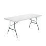Folding camping table, White, 180 × 73 × 75 cm