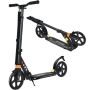 Folding scooter, 3 height levels, 97.79 × 88.9–104.14 × 44.45 cm