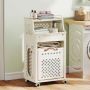 Folding laundry trolley, 30 l, Sand, 44 × 78 × 29.5 cm