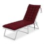 Подушка для скамьи Relaxdays, 1 шт, Красная