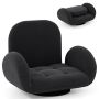 Living room armchair, swivel, 89–59 × 72 × 46–63 cm