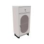 Living room cabinet, With drawer and door, 40 × 30 × 91 cm