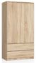 Wardrobe NORE S, oak color