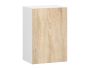 Wall-mounted kitchen cabinet NORE Lima W40, white/oak
