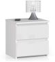 Nightstand NORE CL2 40 cm., white