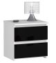 Nightstand NORE CL2 40 cm., black