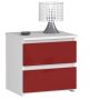 Nightstand NORE CL2 40 cm., red