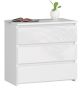 Nightstand NORE CL3 60 cm., white