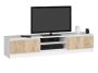 TV stand RTV K120, white/oak