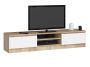 TV stand RTV K120, oak/white