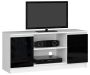 TV stand RTV K120, white/black