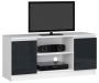 TV stand RTV K120, white/dark gray