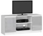 TV stand RTV K120, white/gray
