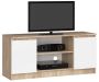 TV stand RTV K120, oak/white