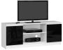 TV stand RTV K120, white/black